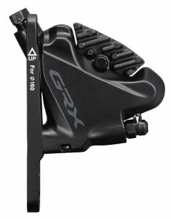 Shimano Bremssattel GRX-400 BR-RX400 Mit Kühlrippen Vorne Für 160mm