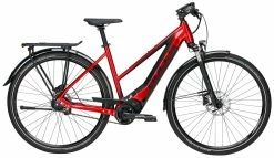 Bulls Lacuba-Evo Lite 5-Gang 2019 -E-Bike Store Bulls Lacuba Evo Lite 5 2019 Damen Trapez chrome rot 797 799 46145 46150 46153