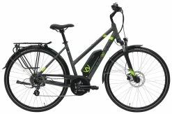 Katarga TR8 2018 -E-Bike Store Katarga TR8 Gang Kettenschaltung Damen Trapez grau matt schwarz gruen 783 784 785 89445 89450 89453