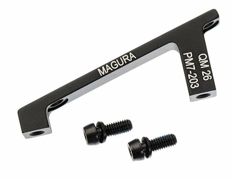 Magura Adapter Postmount Bremse Auf Postmount Befestigung Mit 203mm Scheibe Auf 180mm Sockel QM26 1 Magura Adapter Postmount Bremse Auf Postmount Befestigung Mit 203mm Scheibe Auf 180mm Sockel QM26