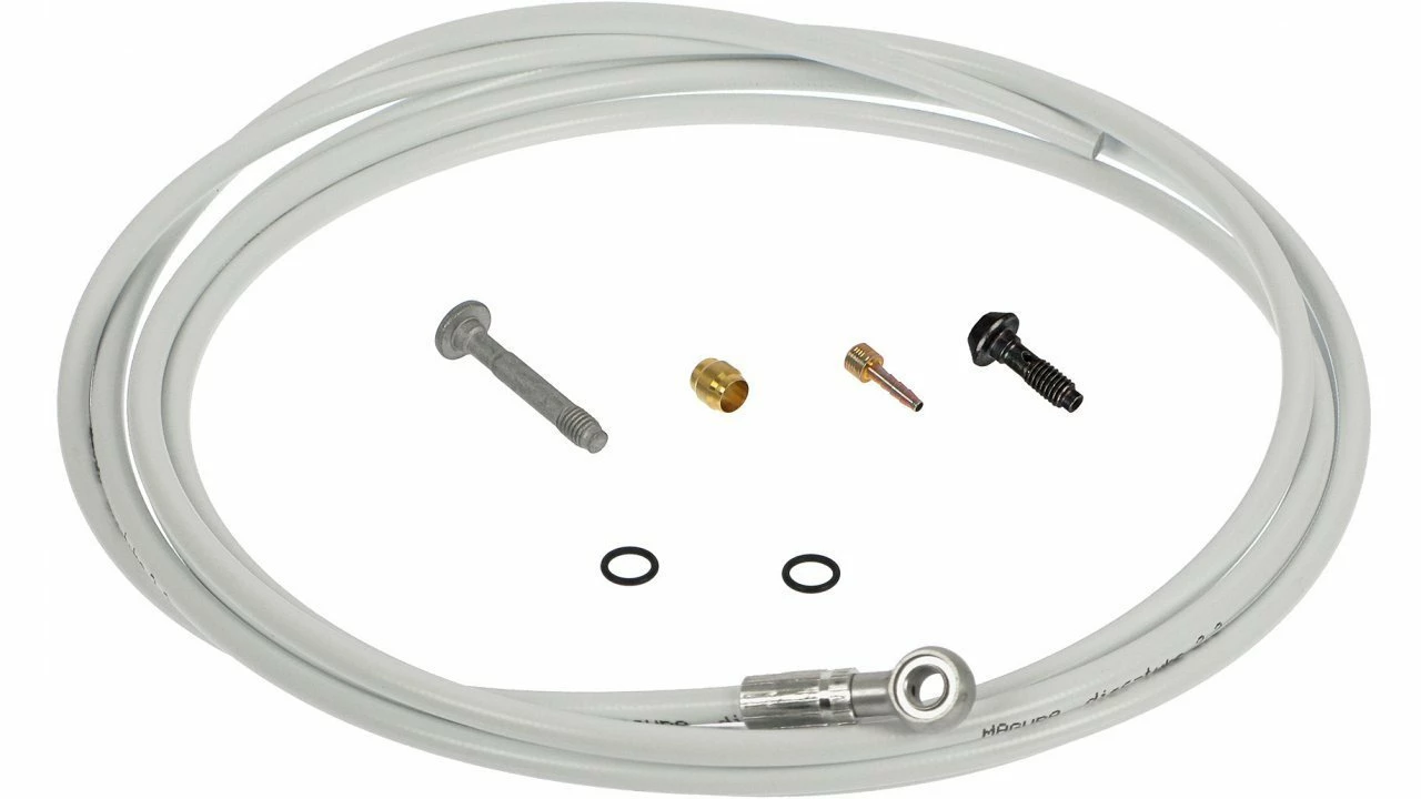 Magura Disctube Leitung Für MT4 Bis MT-Trail-Carbon 2500mm Weiss