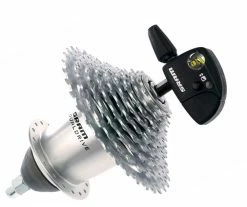 SRAM Corp. Dualdrive 8-fach Komplettset Inkl. Schalthebel Und Schaltwerk Und Zahnkranz