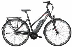 Pegasus Premio-E8F Sport 2018 -E-Bike Store Pegasus Premio E8F Sport 2018 Damen Trapez schwarz matt grau rot 784 23645 785 23645