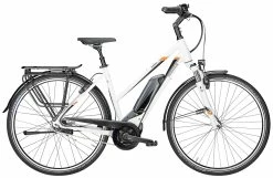 Pegasus Premio-E8F Sport 2018 -E-Bike Store Pegasus Premio E8F Sport 2018 Damen Trapez weiss schwarz orange 784 23745 785 23745