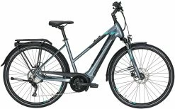 Pegasus Premio-Evo-10 2020 -E-Bike Store Pegasus Premio Evo 10 Damen Trapez grey black matt turquise 714 715 716 49645 49650 49655