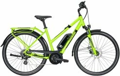 Pegasus Solero-E8-Plus 2020 -E-Bike Store Pegasus Solero E8 Plus 2020 Damen Trapez metallic lime black 714 715 01345 01350 01353