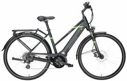 Pegasus Solero-Evo 8 2018 -E-Bike Store Pegasus Solero Evo 8 Kettenschaltung 2018 Damen Trapez schwarz matt grau gruen 785 38045 38050