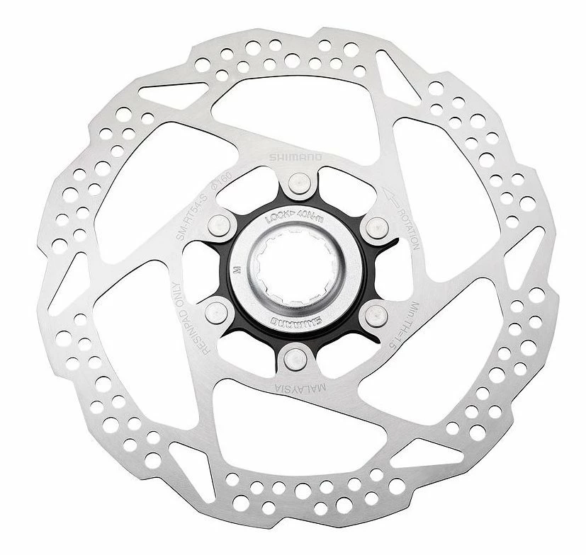 Shimano SM-RT54-S 160mm Mit Lock-Ring-Befestigung 1 Shimano SM-RT54-S 160mm Mit Lock-Ring-Befestigung