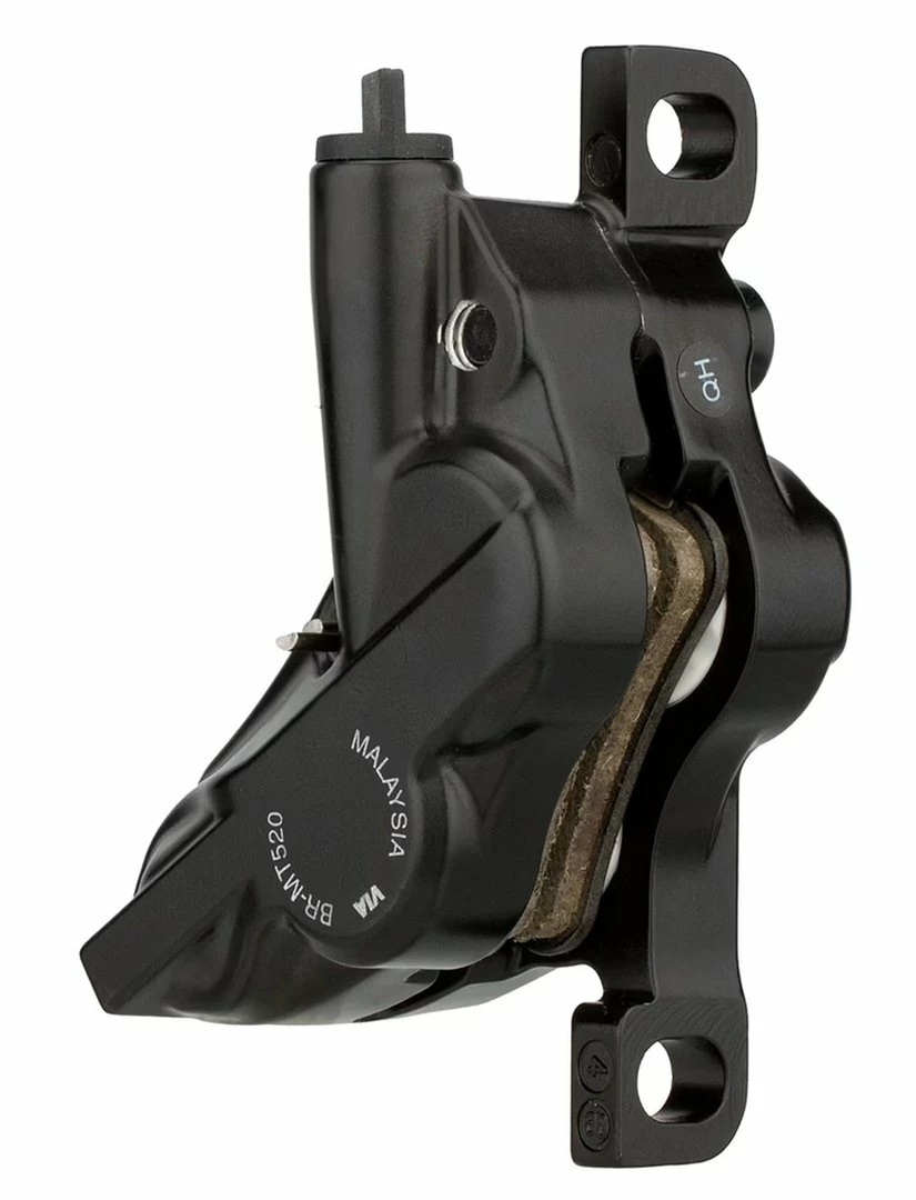 Shimano Bremssattel BR-MT520 4-Kolben Schwarz 4 Shimano Bremssattel BR-MT520 4-Kolben Schwarz – Bild 4
