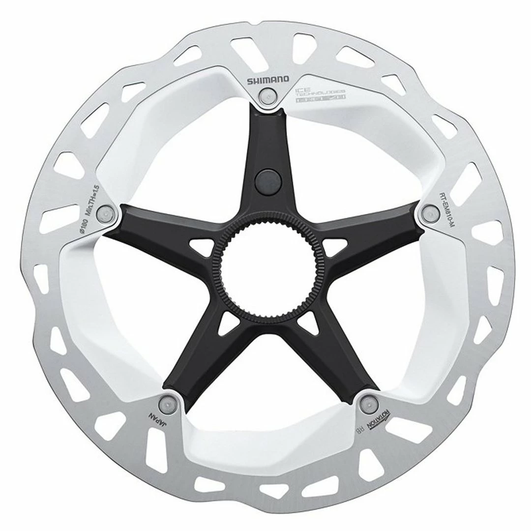 Shimano RT-EM810 M 180mm Ice-Tech Freeza Mit Lock-Ring-Befestigung Für E-Bike Mit Außenverz. Ring 1 Shimano RT-EM810 M 180mm Ice-Tech Freeza Mit Lock-Ring-Befestigung Für E-Bike Mit Außenverz. Ring