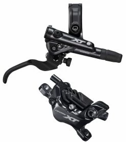 Shimano XT BR-M8120 4-Kolben Mit Kühlrippen HR Incl. Bremsgriff BL-M8100