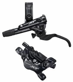 Shimano XT BR-M8120 4-Kolben Mit Kühlrippen VR Incl. Bremsgriff BL-M8100