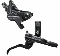 Shimano Deore BR-M6120 Ab 2021 4-Kolben HR Incl. Normalem Bremshebel
