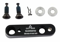 Shimano Adapter HR Flatmount Bremse Auf Flatmount Befestigung Mit 160mm Scheibe SM-MA-R160D/D